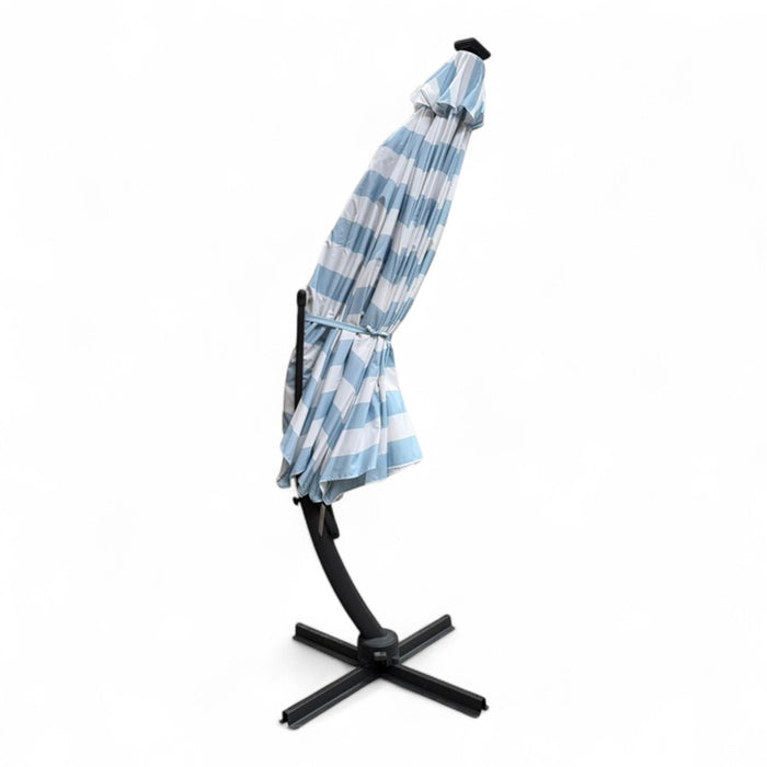 UMBRELLA F350CM WITH PUSH AND LED LIGHT HD HD-10813