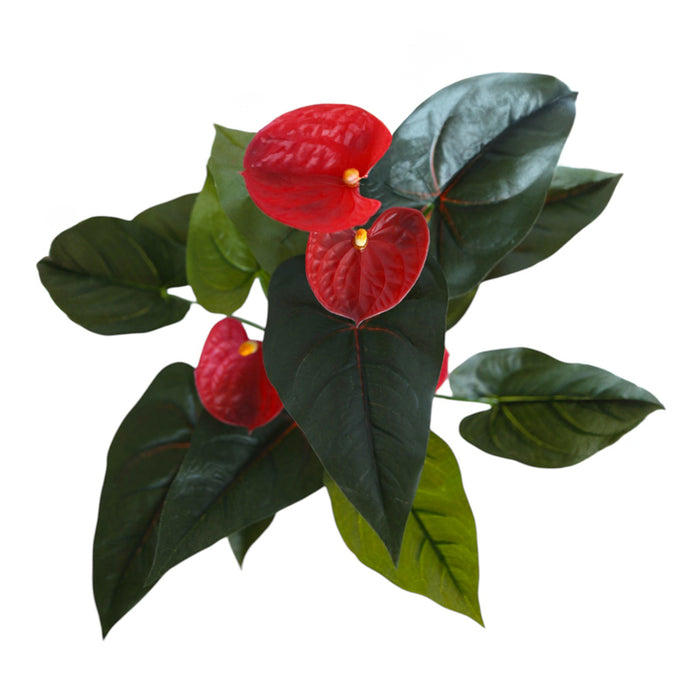ARTIFICIAL ANTHURIUM PLANT 55CM HD HD-10991