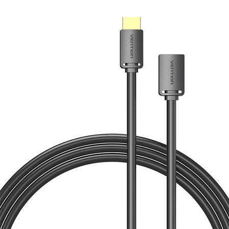 HDMI 2.0 Male to HDMI 2.0 Female Extension Cable Vention AHCBH 2m 4K 60Hz (Black) - Video cables<<<Cables<<<IT