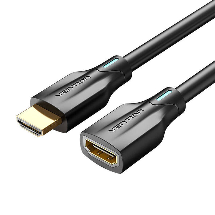 HDMI 2.1 Extension Cable Vention AHBBG 1,5m 8K 60Hz/ 4K 120Hz (black) - Video cables<<<Cables<<<IT
