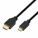 HDMI Cable Aisens A119-0114 Black 1,8 m - Компютър Кабели и адаптери<<<Компютри|