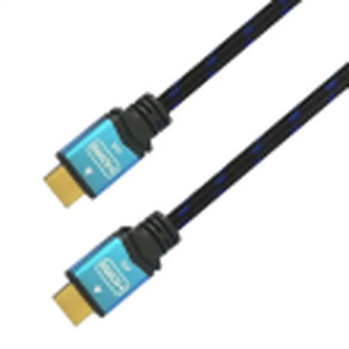 HDMI Cable Aisens A120-0357 2 m Black/Blue 4K Ultra HD - Компютър Кабели и адаптери<<<Компютри|