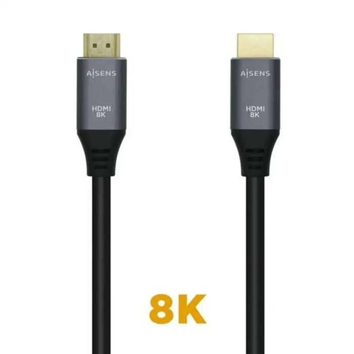 HDMI Cable Aisens A150-0427 Black Black/Grey 1,5 m - Компютър Кабели и адаптери<<<Компютри|