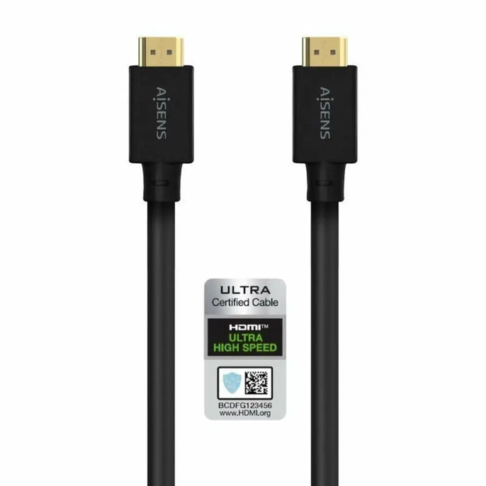 HDMI Cable Aisens A150-0680 Black 5 m - Компютър Кабели и адаптери<<<Компютри|