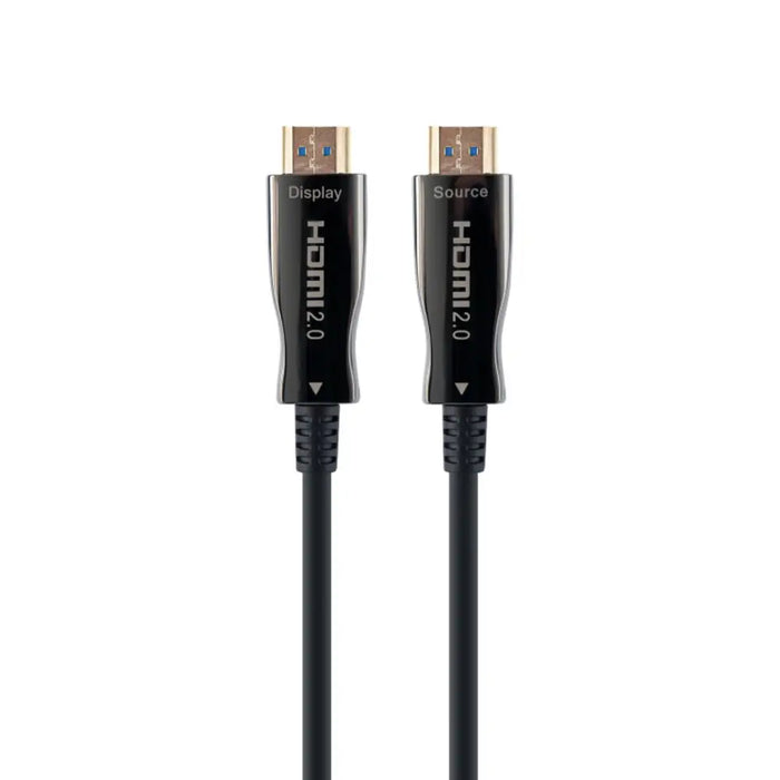 HDMI Cable GEMBIRD CCBP-HDMID-AOC-20M Black 20 m - Компютър Кабели и адаптери<<<Компютри|