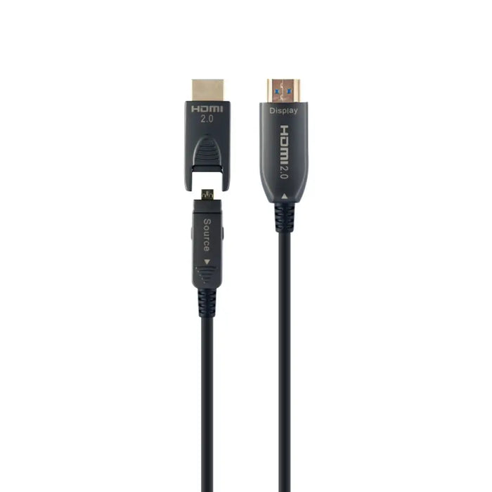 HDMI Cable GEMBIRD CCBP-HDMID-AOC-30M Black 30 m - Компютър Кабели и адаптери<<<Компютри|