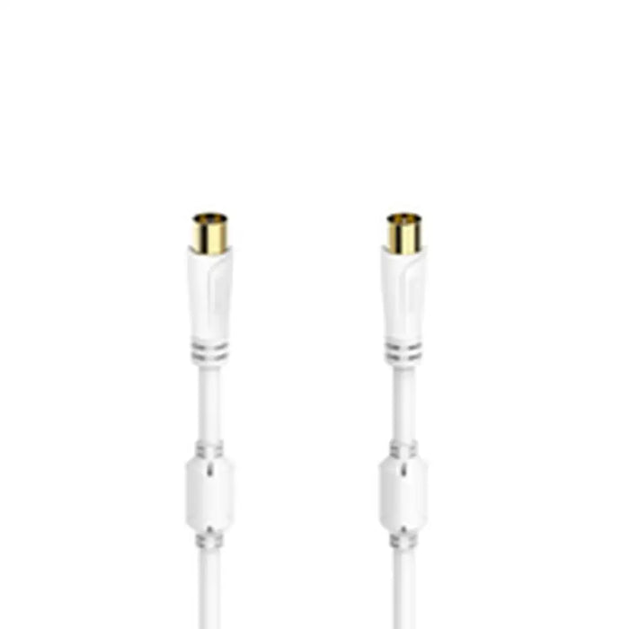 HDMI Cable Hama 00205248 White 5 m - Компютър Кабели и адаптери<<<Компютри| Електроника<<<BigBuy&&&Адаптери<<<Компютър