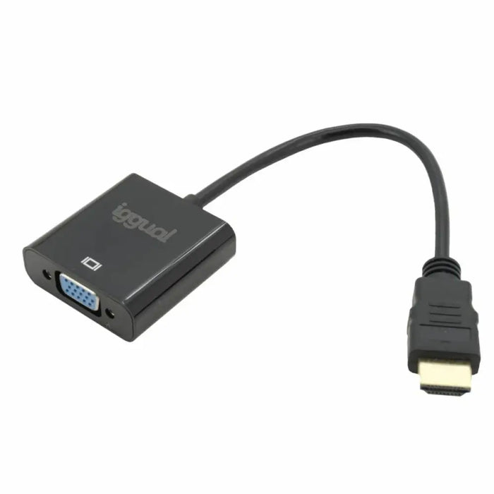 HDMI Cable iggual IGG317303 Black WUXGA - Компютър Кабели и адаптери<<<Компютри|
