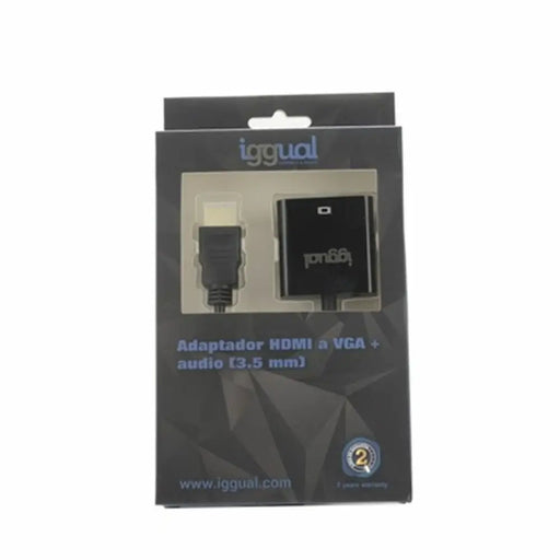 HDMI Cable iggual IGG317303 Black WUXGA - Компютър Кабели и адаптери<<<Компютри|
