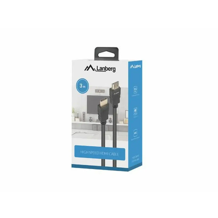 HDMI Cable Lanberg 66693 - Адаптери<<<Компютър Кабели и адаптери<<<Компютри| Електроника<<<BigBuy&&&HDMI