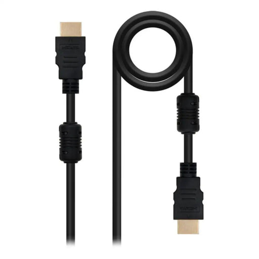 HDMI Cable NANOCABLE 10.15.1802 (1,8M) Black - Компютър Кабели и адаптери<<<Компютри|