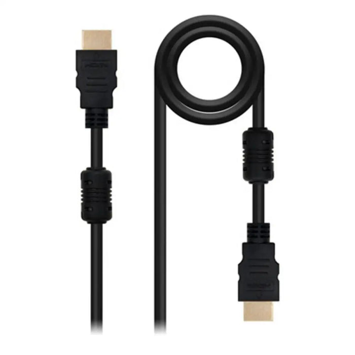 HDMI Cable NANOCABLE 10.15.1810 (10M) Black - Компютър Кабели и адаптери<<<Компютри|
