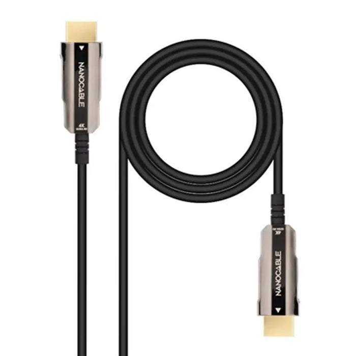 HDMI Cable NANOCABLE 10.15.2010 10 m 4K Ultra HD Black - Компютър Кабели и адаптери<<<Компютри|