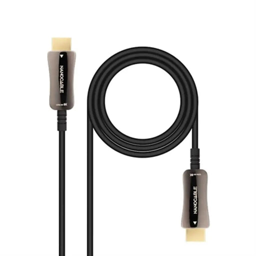 HDMI Cable NANOCABLE 10.15.2120 20 m Black 8K Ultra HD 48 Gbit/s - Компютър Кабели и адаптери<<<Компютри|
