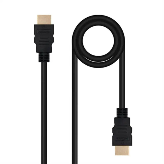 HDMI Cable NANOCABLE 10.15.3805 Black 5 m - Компютър Кабели и адаптери<<<Компютри|