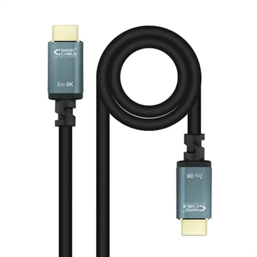 HDMI Cable NANOCABLE 10.15.8005 Black 5 m - Компютър Кабели и адаптери<<<Компютри|