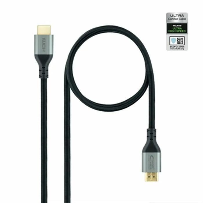 HDMI Cable NANOCABLE 10.15.8101 1 m Black - Компютър Кабели и адаптери<<<Компютри|