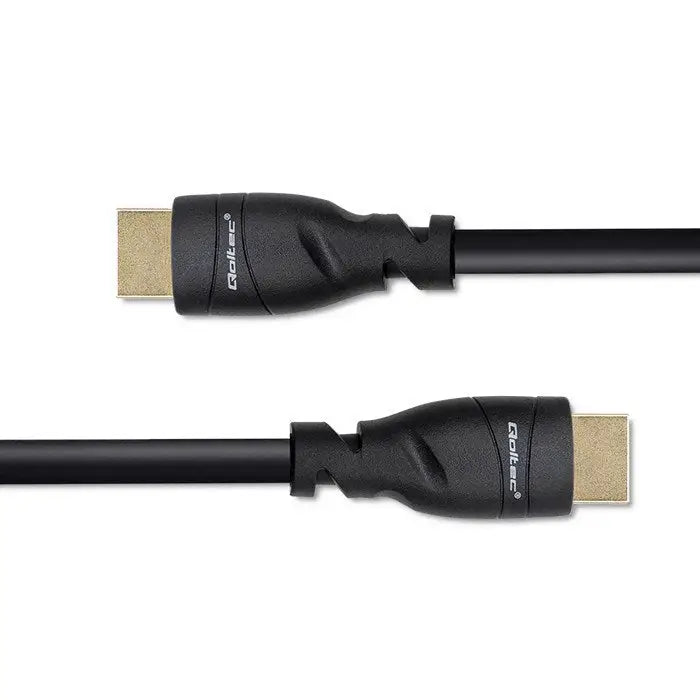 HDMI Cable Qoltec 50353 - HDMI cablesKBA-HDM<<<Cables and adaptersKBA<<<ActionPL&&&Компютър Кабели и