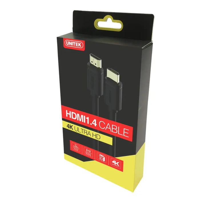 HDMI Cable Unitek Y-C138M 2 m - Адаптери<<<Компютър Кабели и адаптери<<<Компютри| Електроника<<<BigBuy&&&HDMI