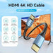 HDMI Cable Vention ALHSH 2 m Blue - Компютър Кабели и адаптери<<<Компютри| Електроника<<<BigBuy&&&Адаптери<<<Компютър