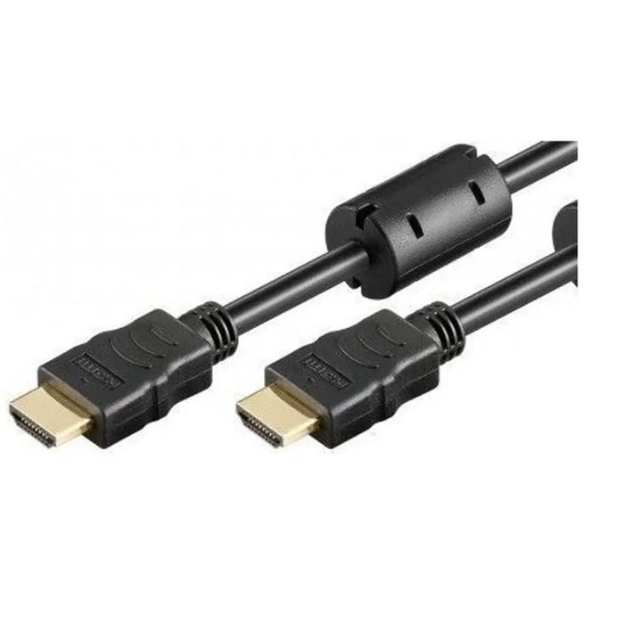 HDMI Cable Wirboo W202 Black - Компютър Кабели и адаптери<<<Компютри| Електроника<<<BigBuy&&&Адаптери<<<Компютър Кабели