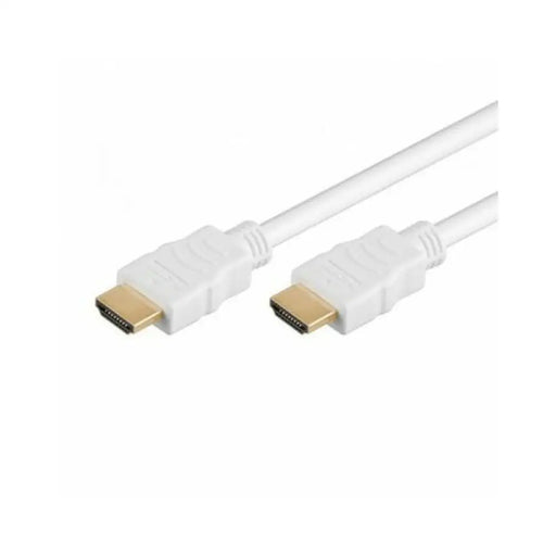HDMI Cable Wirboo W204 (2 m) White - Компютър Кабели и адаптери<<<Компютри| Електроника<<<BigBuy&&&Адаптери<<<Компютър