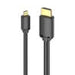 HDMI-D Male to HDMI-A Male Cable Vention AGIBF 1m 4K 60Hz (Black) - Video cables<<<Cables<<<IT