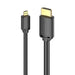 HDMI-D Male to HDMI-A Male Cable Vention AGIBF 1m 4K 60Hz (Black) - Video cables<<<Cables<<<IT