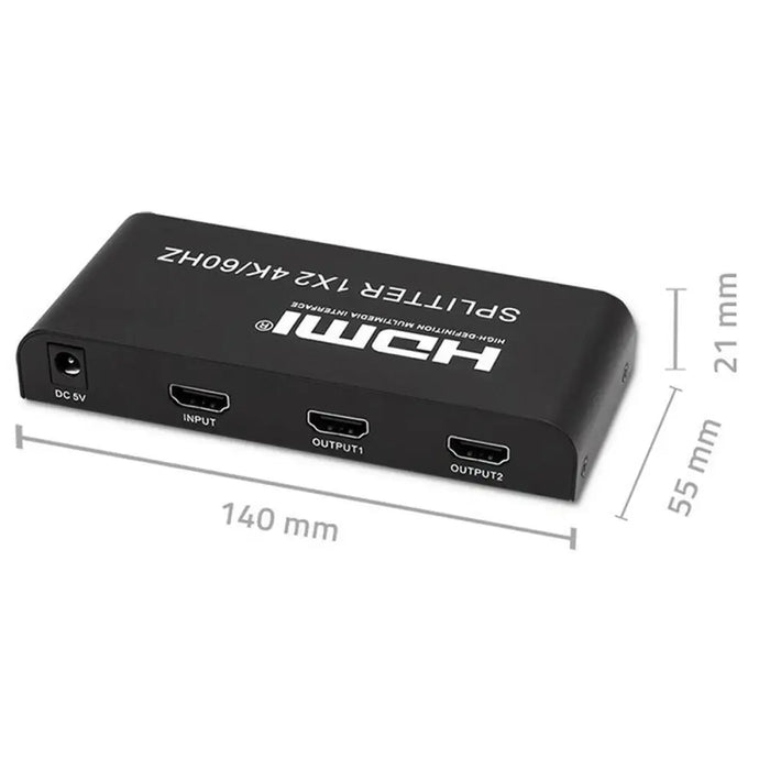 HDMI switch Qoltec 51797 Black - Адаптери<<<Компютър Кабели и адаптери<<<Компютри|