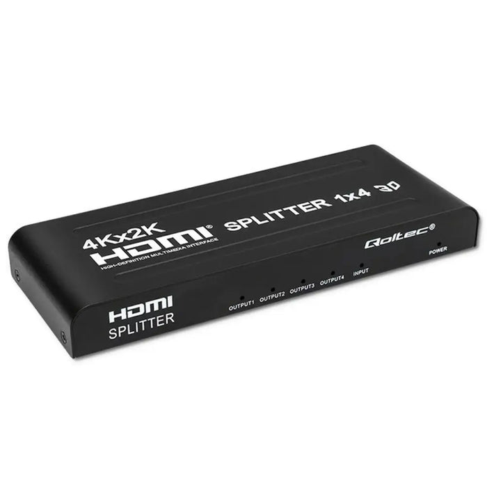 HDMI switch Qoltec 51798 Black - Адаптери<<<Компютър Кабели и адаптери<<<Компютри|