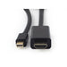 HDMI to DVI adapter GEMBIRD *Mini DisplayPort cable to HDMI 4K 1.8m 1,8 m - Компютър Кабели и адаптери<<<Компютри|