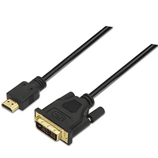 HDMI to DVI Cable NANOCABLE 10.15.0503 3 m Black - Компютър Кабели и адаптери<<<Компютри|