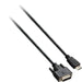 HDMI to DVI Cable V7 V7E2HDMIDVID-02M Black 2 m - Компютър Кабели и адаптери<<<Компютри|