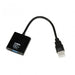 HDMI to VGA Adapter Ibox IAHV01 Black - Адаптери<<<Компютър Кабели и адаптери<<<Компютри|