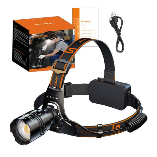 Headlight Superfire HL31 Type-C - Head flashlights<<<Flashlights<<<Outdoor<<<InnproXML
