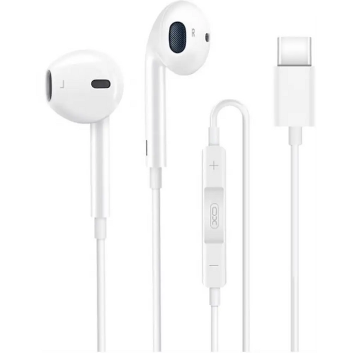 Headphone XO EP2 89624 Type-C White - Аудио слушалки<<<Телевизори Аудио и видео<<<TechMart&&&Аудио слушалки<<<Телефони