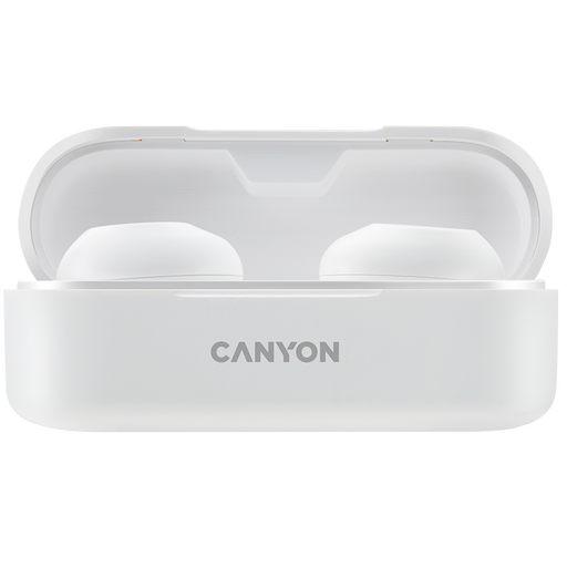 Headphones CANYON CNE-CBTHS1W - Аудио слушалки<<<Телевизори Аудио и видео<<<TechMart&&&Аудио слушалки<<<Телефони и