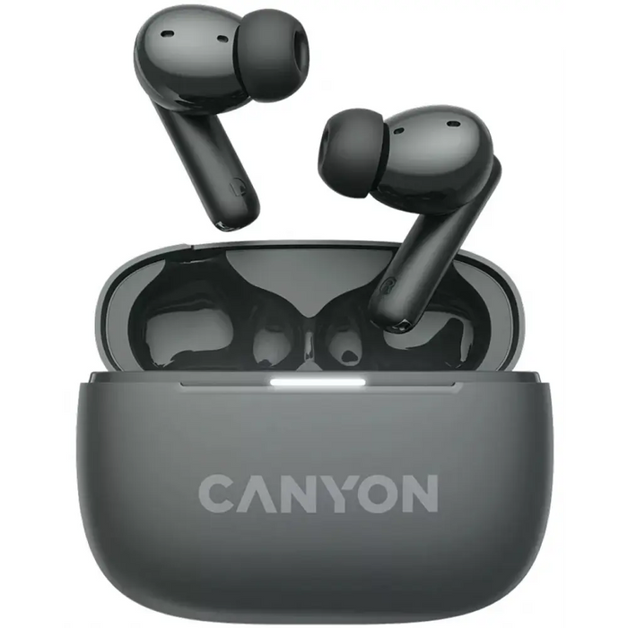 Headphones CANYON CNS-TWS10BK Black - Аудио слушалки<<<Телевизори Аудио и видео<<<TechMart&&&Аудио слушалки<<<Телефони