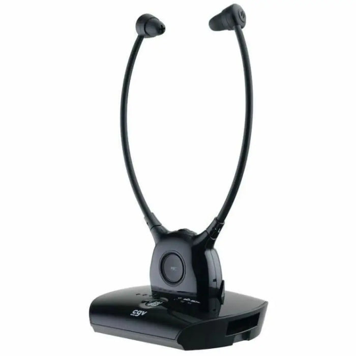 Headphones CGV DOLFIN ONYX Black - Електроника Периферни и резервни части<<<Компютри| Електроника<<<BigBuy&&&Микрофони