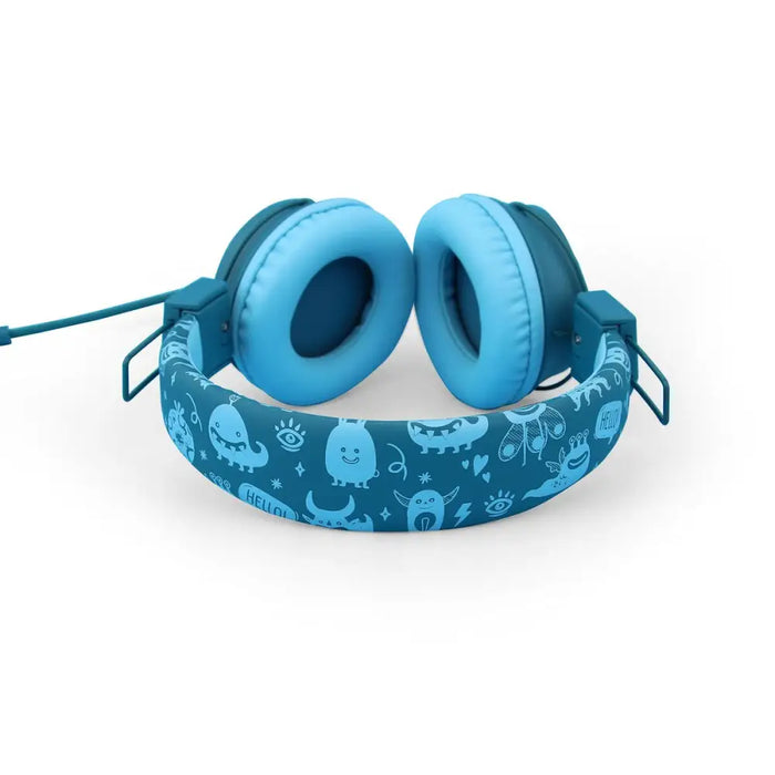 Headphones DCU SAFE Blue - Електроника Периферни и резервни части<<<Компютри| Електроника<<<BigBuy&&&Микрофони и