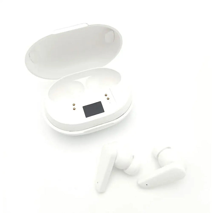 Headphones ELBE ABTWS005B White - Електроника Периферни и резервни части<<<Компютри| Електроника<<<BigBuy&&&Микрофони и