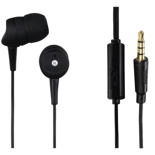 Headphones HAMA-184041 Basic4Phone black - Аудио слушалки<<<Телевизори Аудио и видео<<<TechMart&&&Аудио