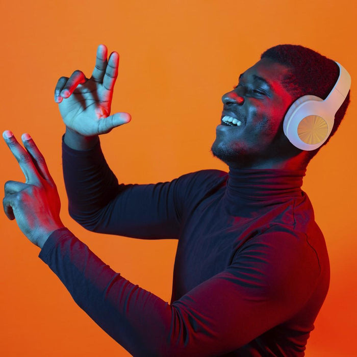 Headphones HAMA-184102 Calypso Bluetooth Beige - Bluetooth слушалки<<<Мобилни телефони и аксесоари<<<ValiAPI&&&Аудио