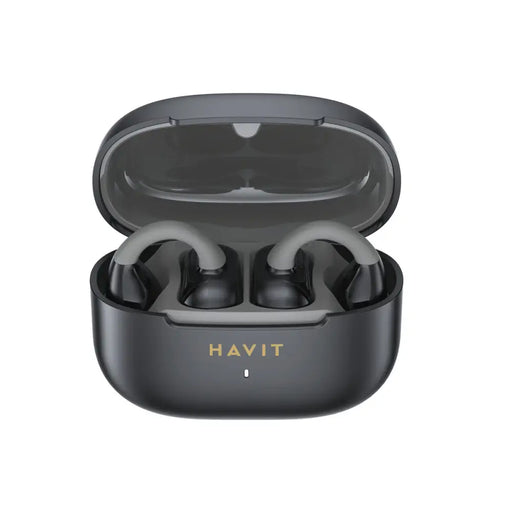 Headphones Havit OWS910black Black - Микрофони и слушалки<<<Електроника Периферни и резервни части<<<Компютри|