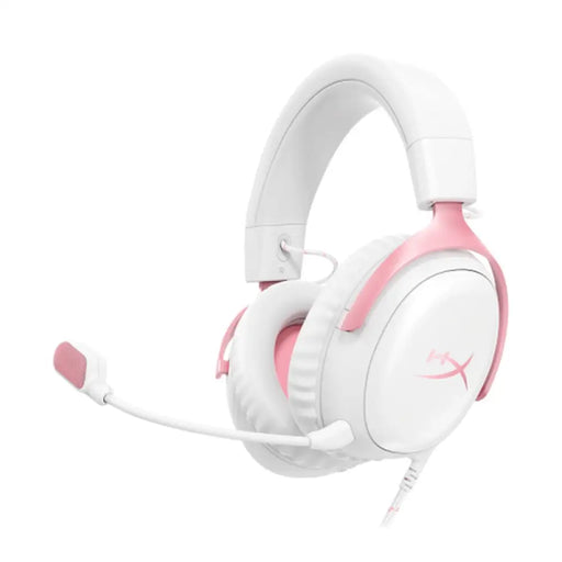 Headphones HyperX 9W1Q4AA White Pink - Електроника Периферни и резервни части<<<Компютри|
