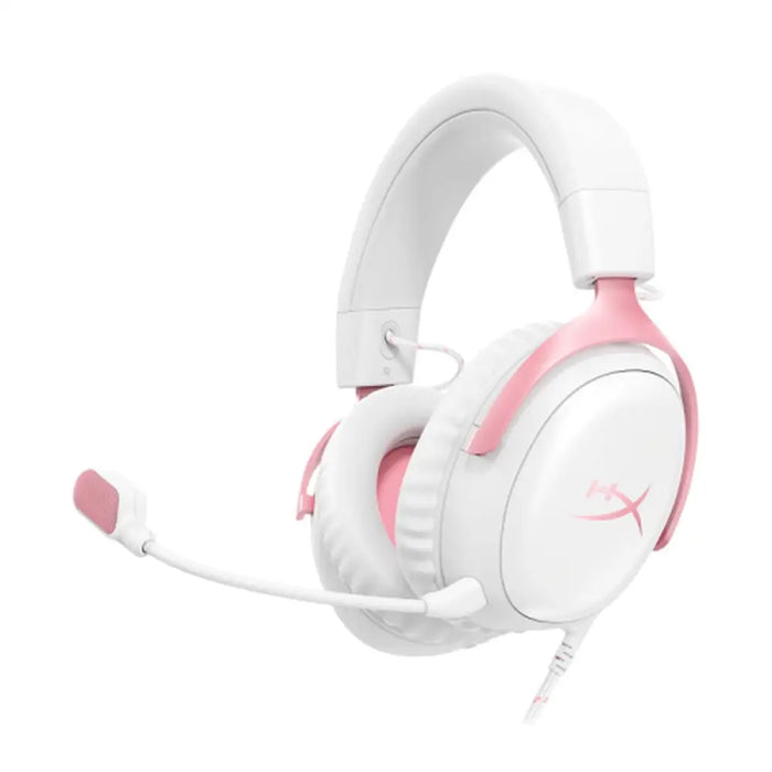 Headphones HyperX 9W1Q4AA White Pink - Електроника Периферни и резервни части<<<Компютри|