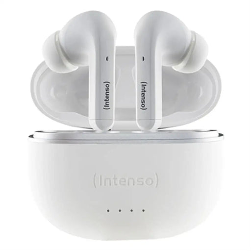 Headphones INTENSO 3720302 White - Електроника Периферни и резервни части<<<Компютри| Електроника<<<BigBuy&&&Микрофони