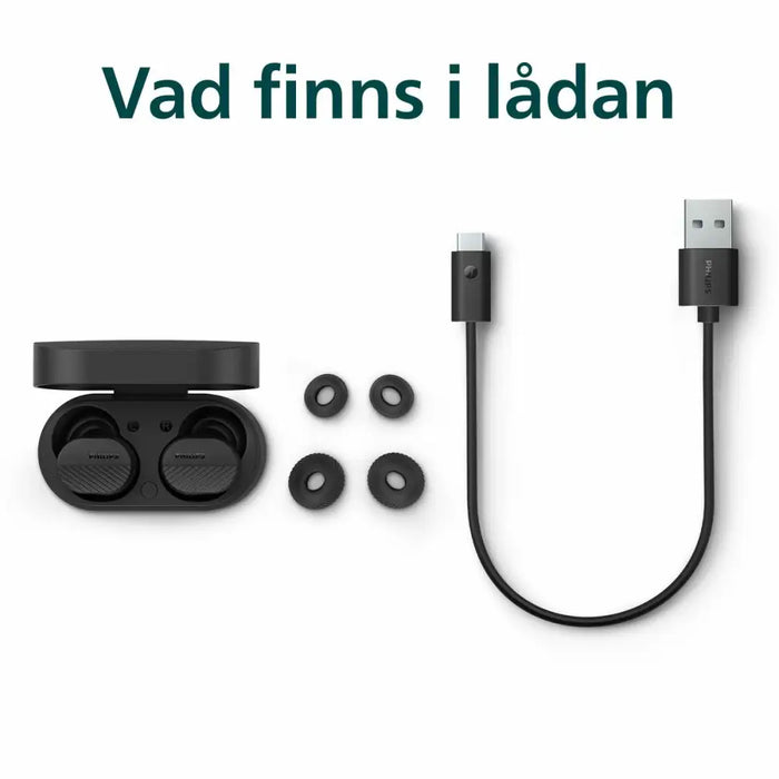 Headphones Philips TAT5000BK/00 Black - Електроника Периферни и резервни части<<<Компютри|