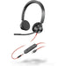 Headphones Poly 8X222AA Black - Електроника Периферни и резервни части<<<Компютри| Електроника<<<BigBuy&&&Микрофони и