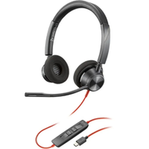 Headphones Poly BW 3320 Black - Електроника Периферни и резервни части<<<Компютри| Електроника<<<BigBuy&&&Микрофони и